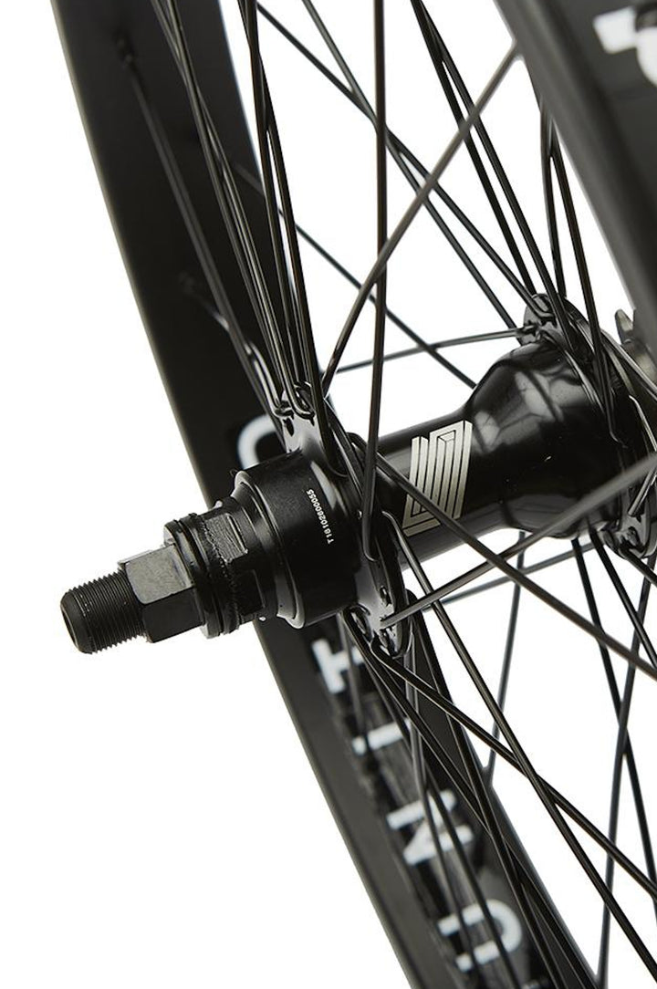 20" Rear Supreme BMX Rear Wheel Black