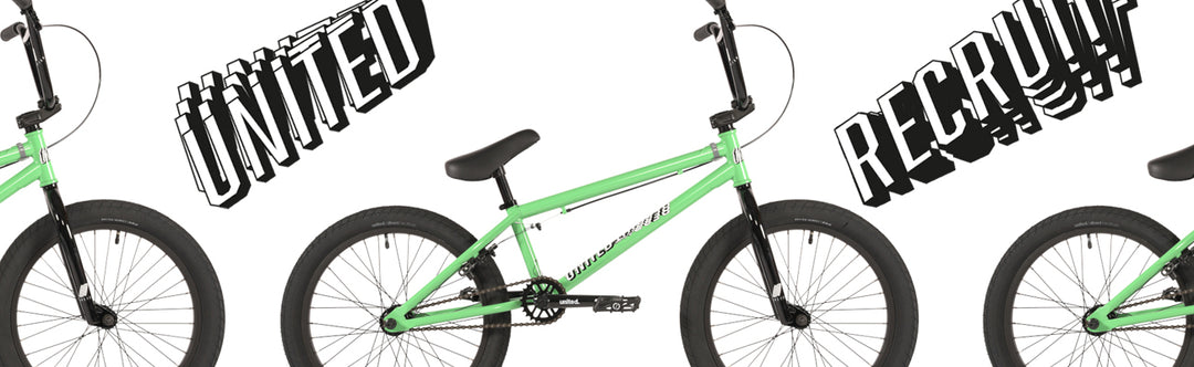 UNITED RECRUIT 20" COMPLETE BMX BIKE NOW ONLY £199.99!