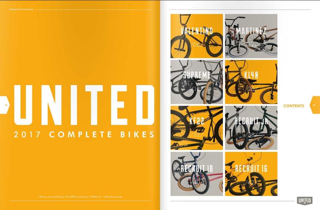 United 2017 Complete Bikes OUT NOW!