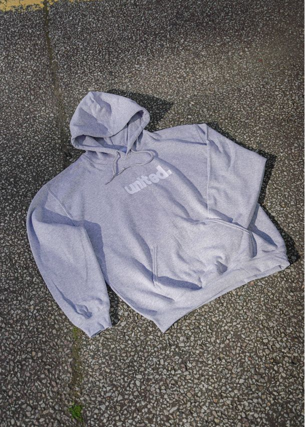 United Coastin Hooded Sweat Sport Grey
