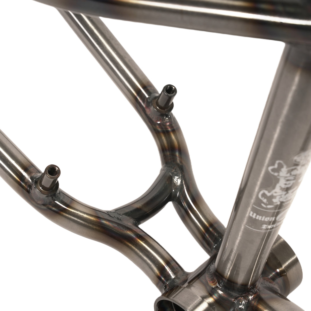 United Prime Mover Frame (13.2" Chainstay) Gloss Clear