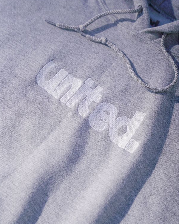 United Coastin Hooded Sweat Sport Grey